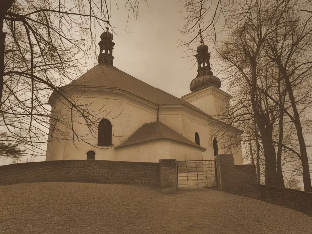 Historická podoba – Kostel svatého Václava (Skorotice)