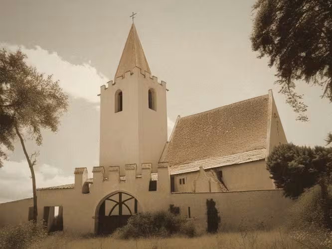 Historická podoba – kostel svatého Václava (Staré Ždánice)