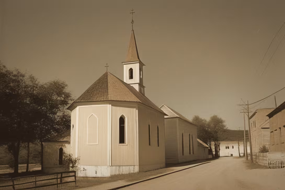 Historická podoba – kostel svatého Václava (Třebětice)