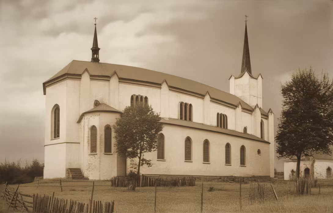 Historická podoba – Kostel svatého Václava (Výsluní)
