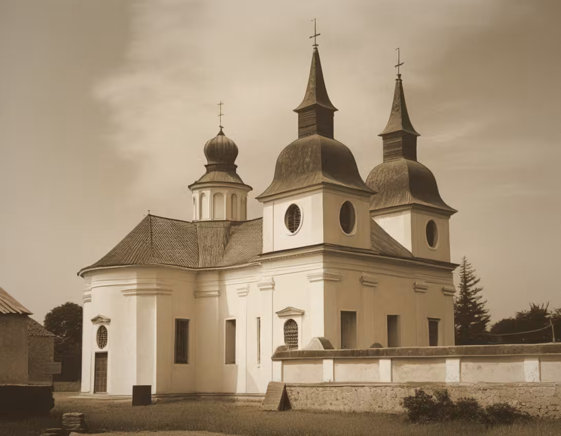 Historická podoba – Kostel svatého Václava (Zvole)