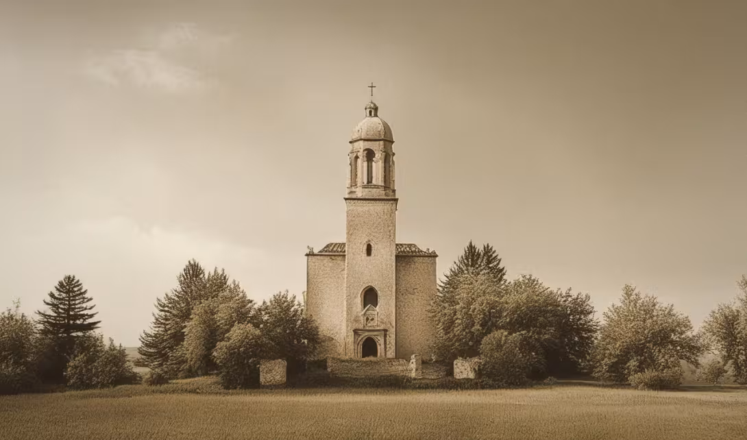 Historická podoba – Kostel svatého Václava v Bohnicích