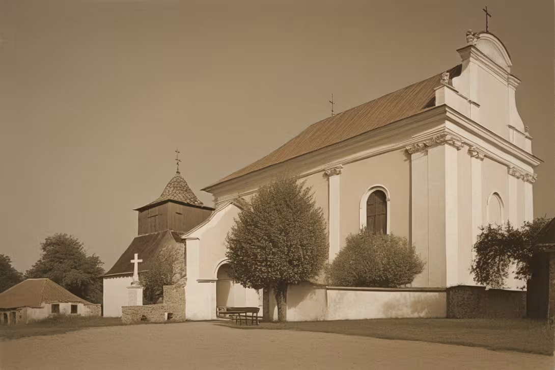 Historická podoba – kostel svatého Víta (Bojanov)