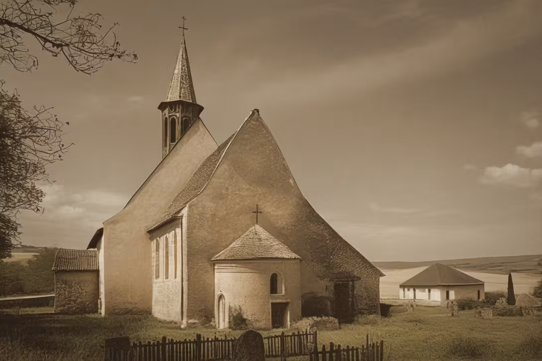 Historická podoba – Kostel svatého Vavřince (Želina)