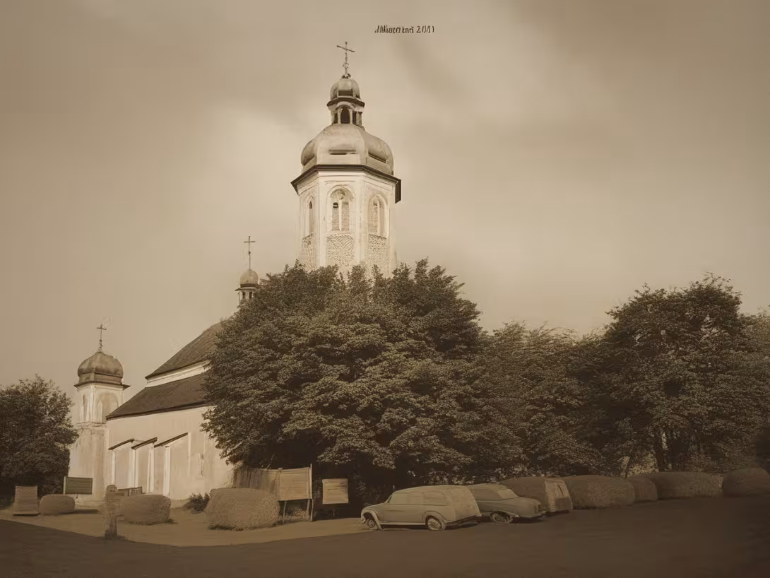 Historická podoba – Kostel svatého Vavřince (Horní Blatná)