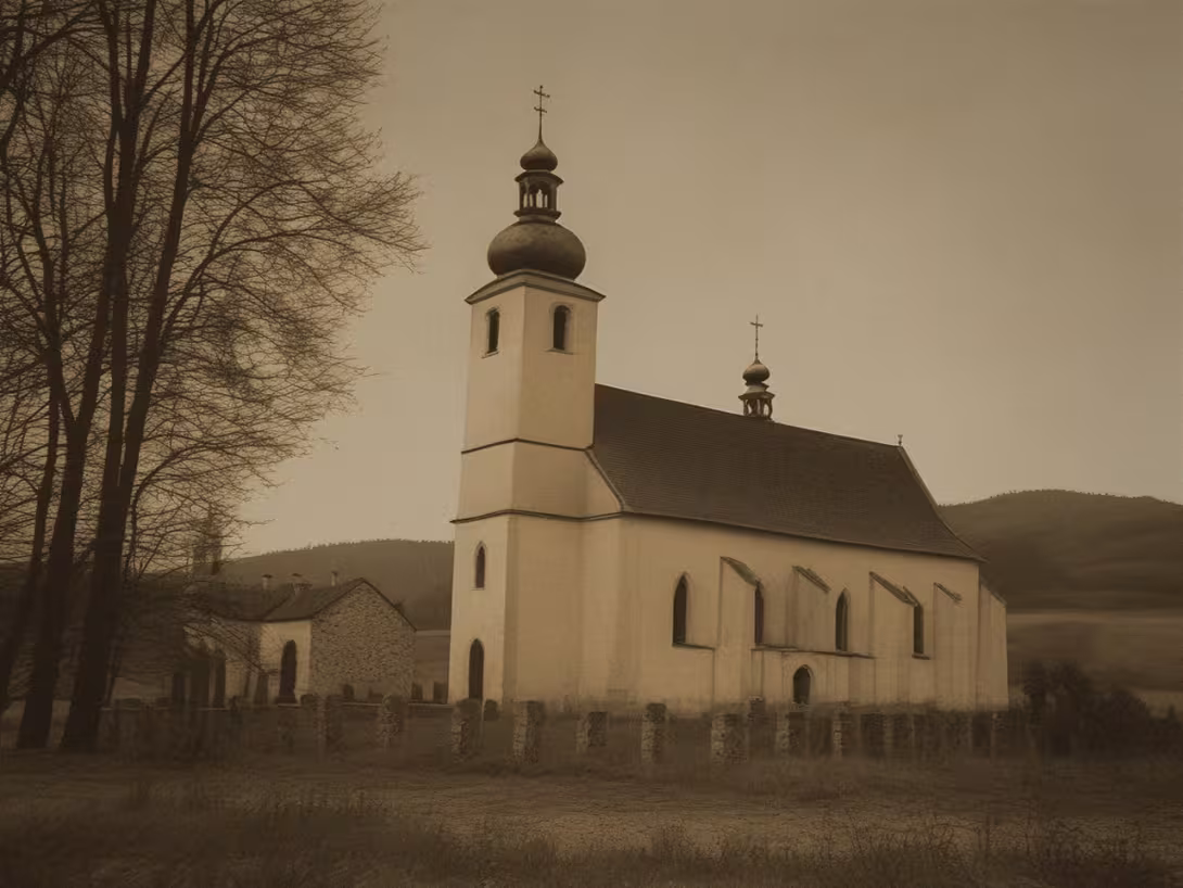 Historická podoba – Kostel svatého Vavřince (Sobotín)
