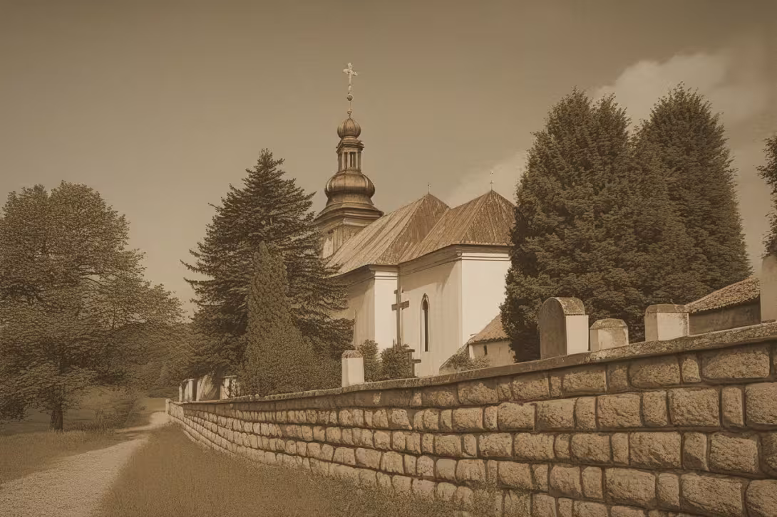 Historická podoba – Kostel svatého Vavřince (Stará Paka)