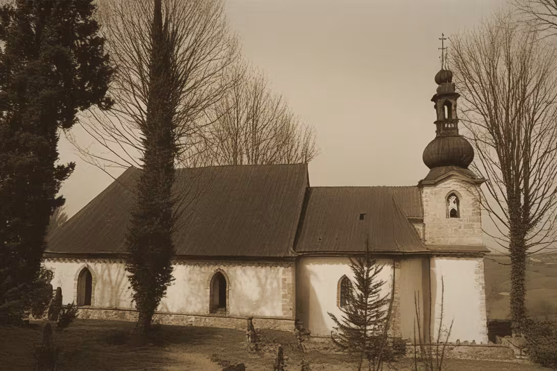 Historická podoba – Kostel svatého Vintíře