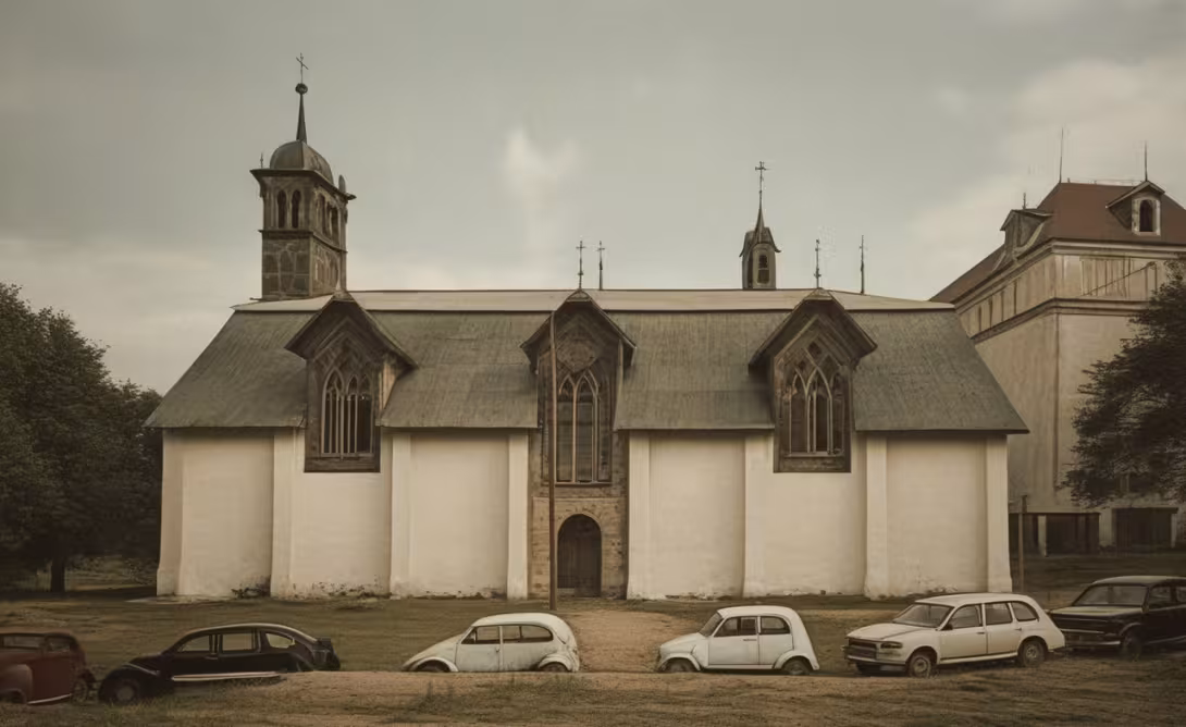 Wygląd historyczny – Kostel svatého Vojtěcha v Libni