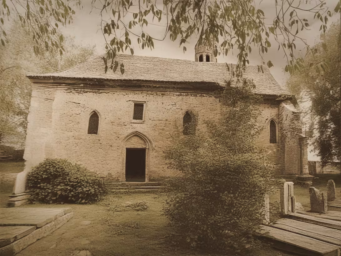 Historická podoba – Kostel Všech svatých (Štoutov)