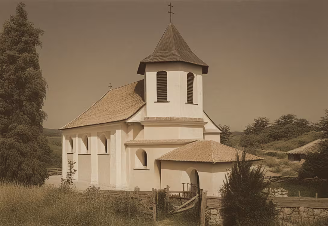 Historická podoba – Kostel Všech svatých (Třebešice)