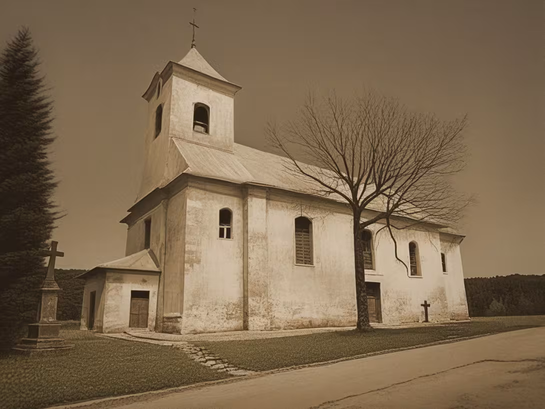 Historická podoba – Kostel Zjevení Páně (Ostružná)