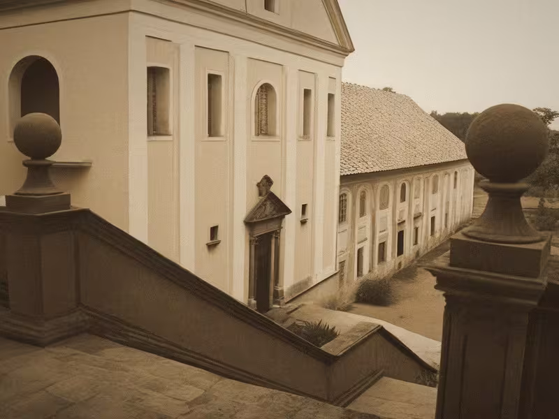 Historická podoba – Kostel Zvěstování Panny Marie (Ostrov)