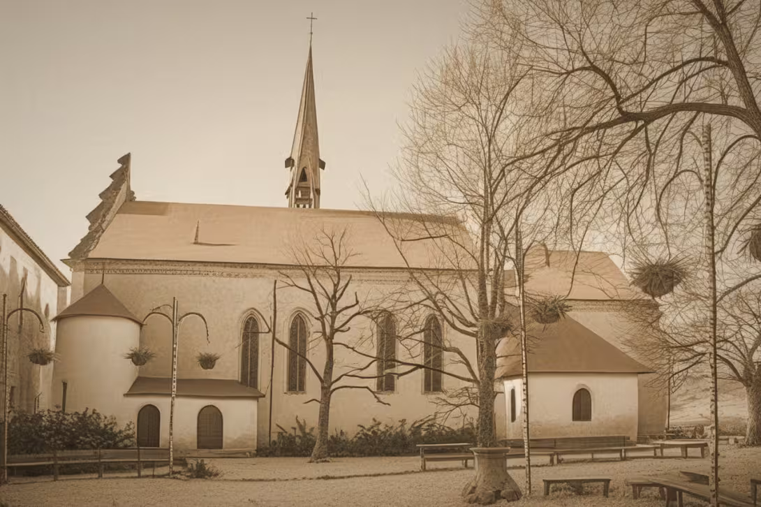 Historická podoba – Kostel Zvěstování Panny Marie (Pardubice-Staré Město)