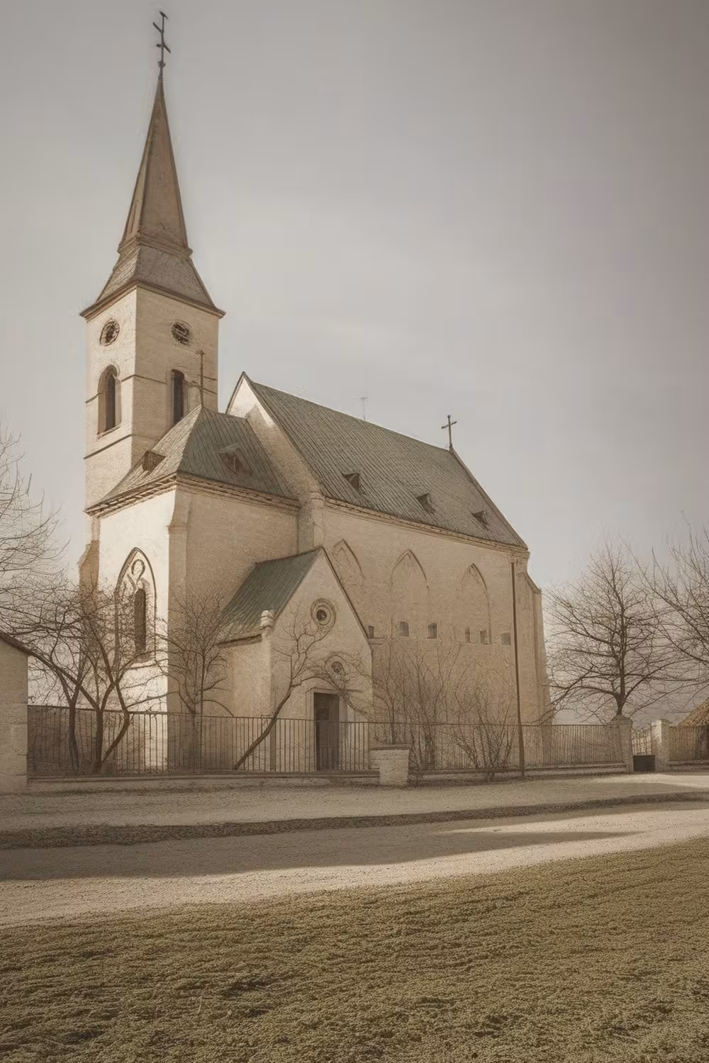Historická podoba – kostel Zvěstování Panny Marie (Veletov)