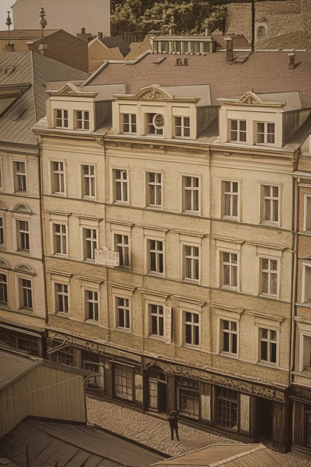 Historická podoba – lázeňský dům Paderewski