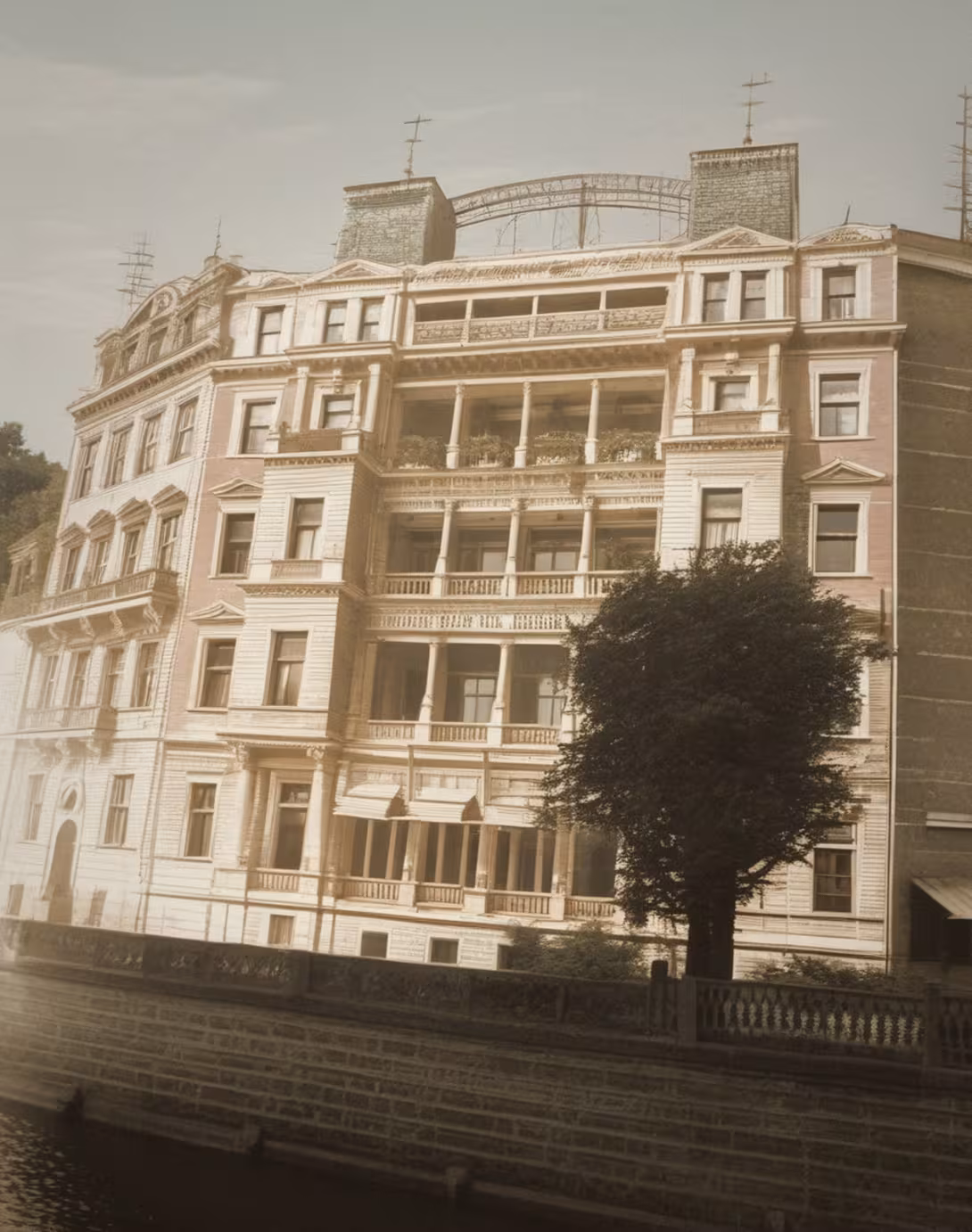 Historická podoba – lázeňský dům Quisisana
