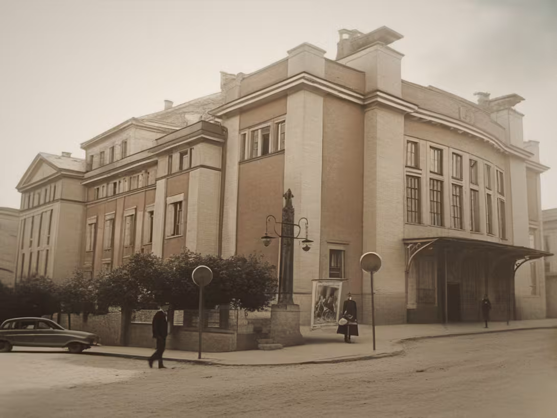 Historická podoba – Městské divadlo Jablonec nad Nisou