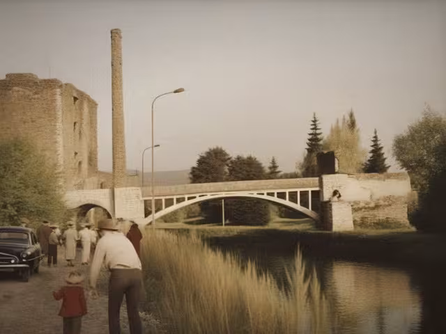 Historická podoba – Masarykův most (Kolín)