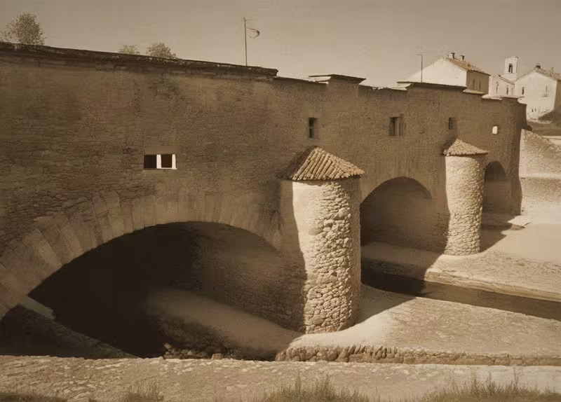 Wygląd historyczny – most Teplické ulice v Lahošti
