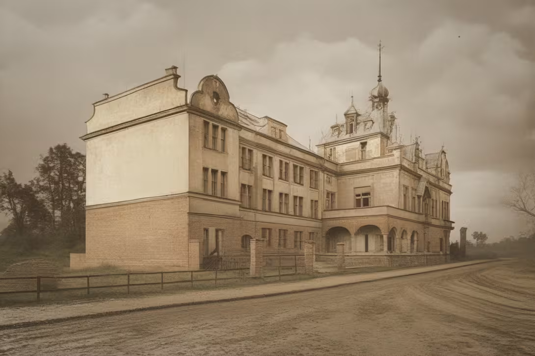 Wygląd historyczny – Okresní dům v Novém Bydžově