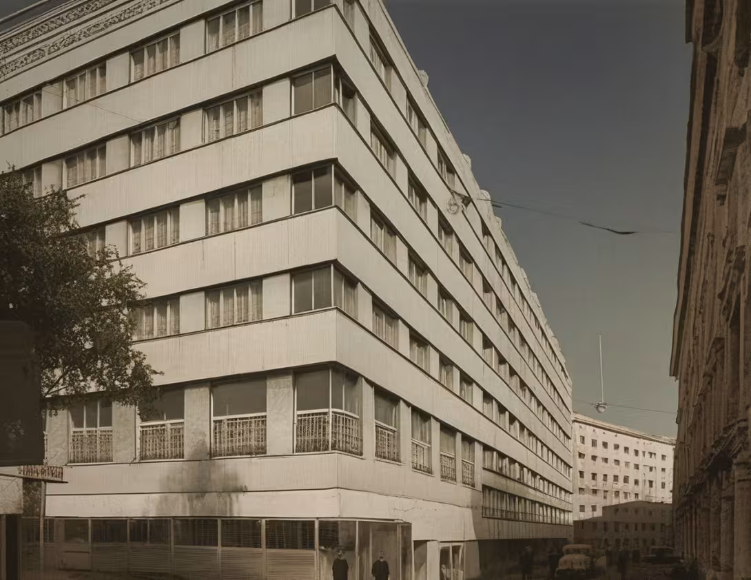 Historická podoba – palác Alfa