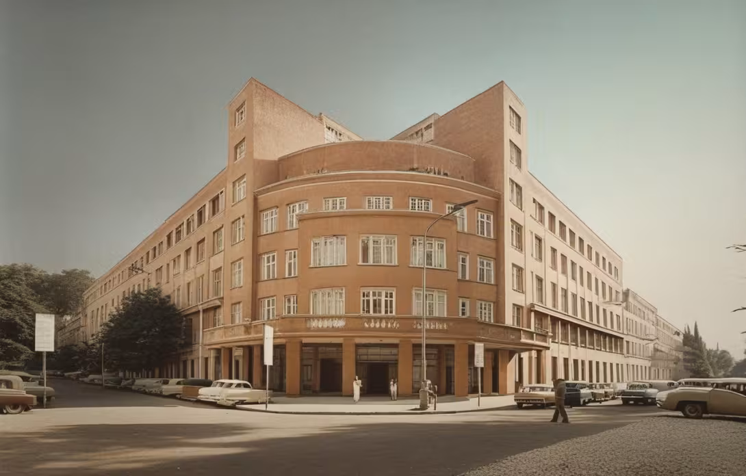 Historická podoba – Palác Karlín