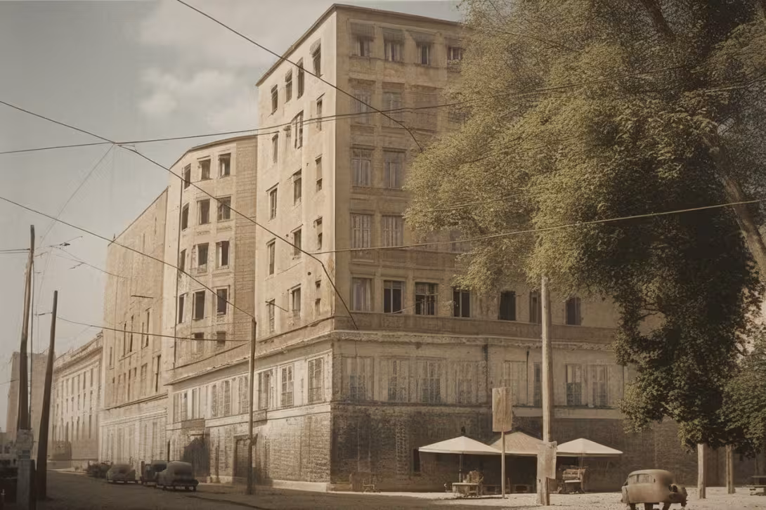 Historická podoba – palác Morava