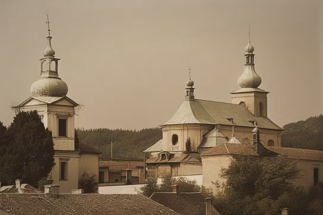 Historická podoba – poutní areál Horní Police