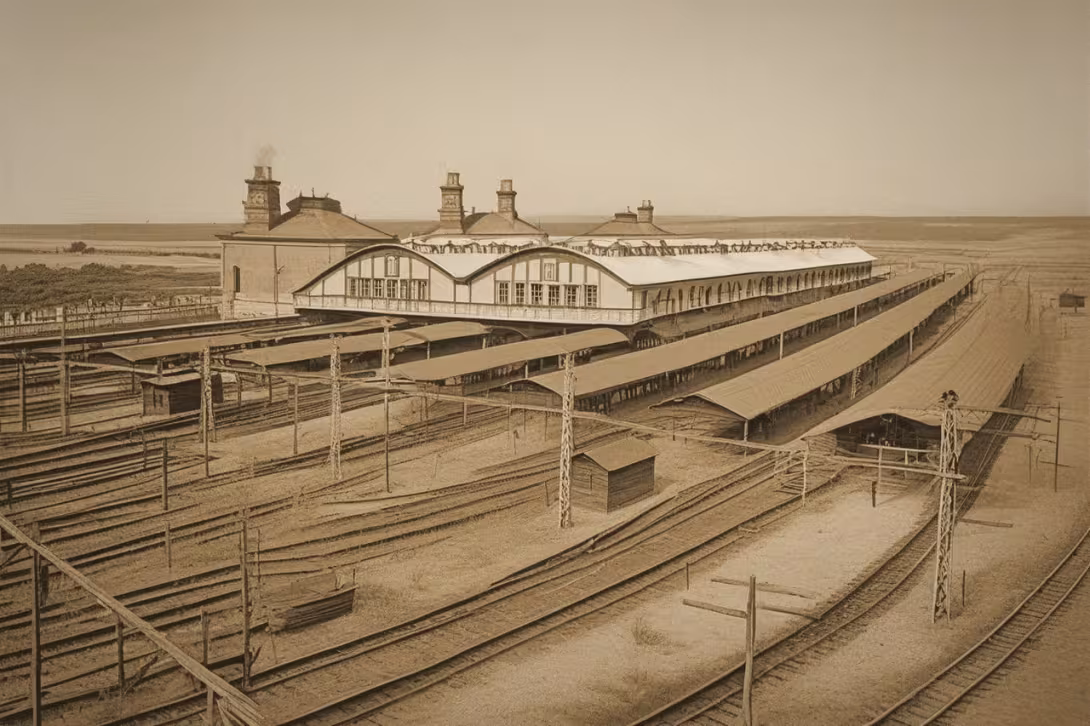 Historisches Erscheinungsbild – Praha hlavní nádraží
