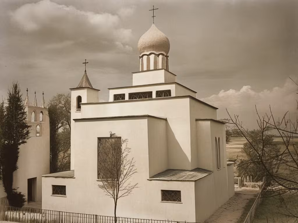Historická podoba – pravoslavný chrám svatého Václava