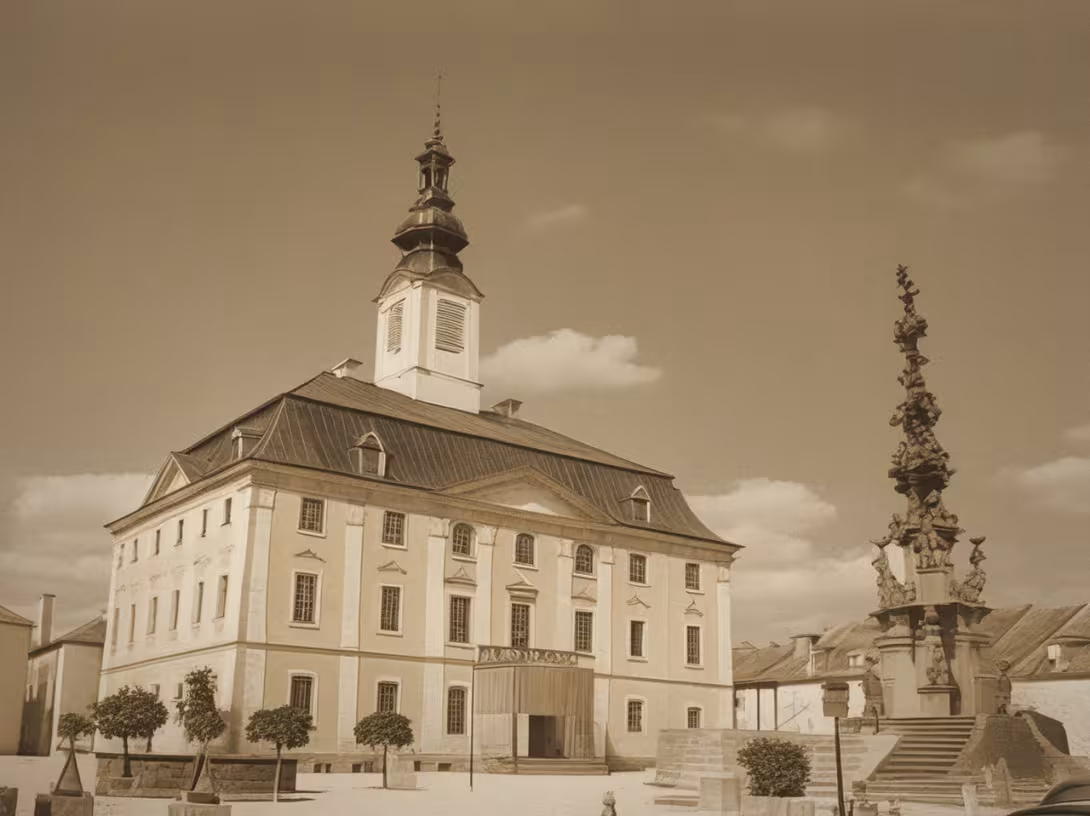 Historická podoba – Radnice s kaplí