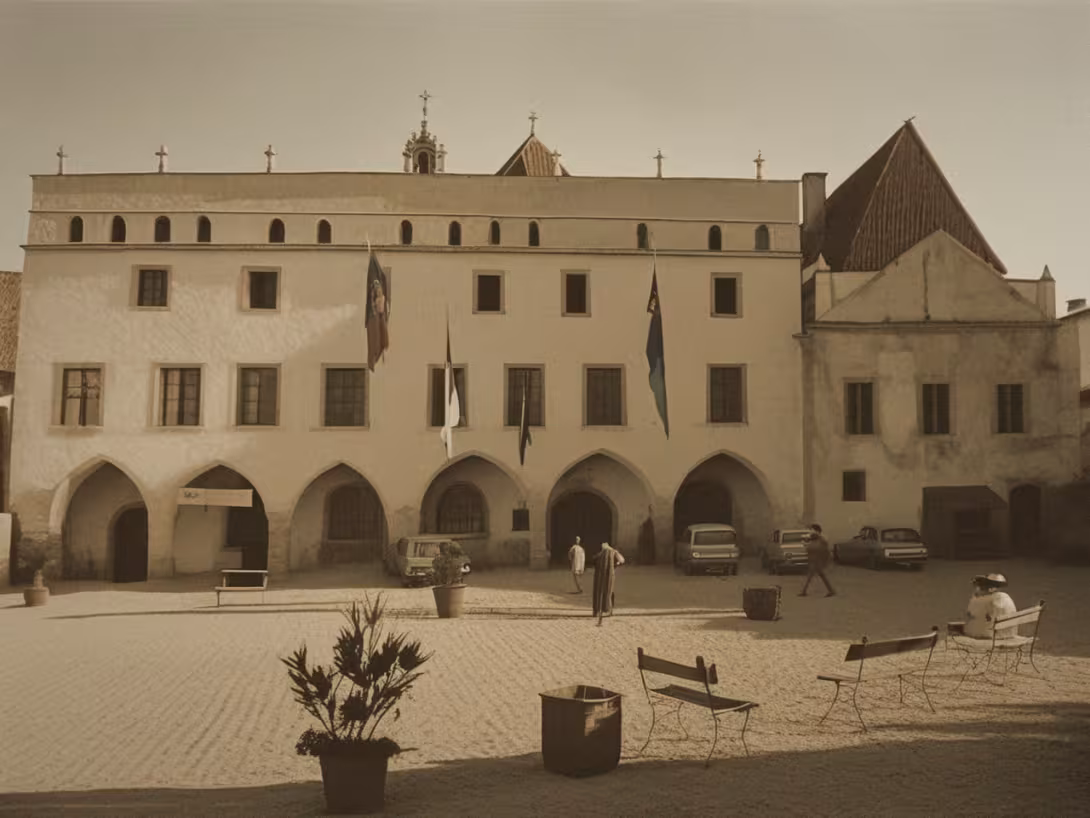 Historical appearance – Radnice v Českém Krumlově