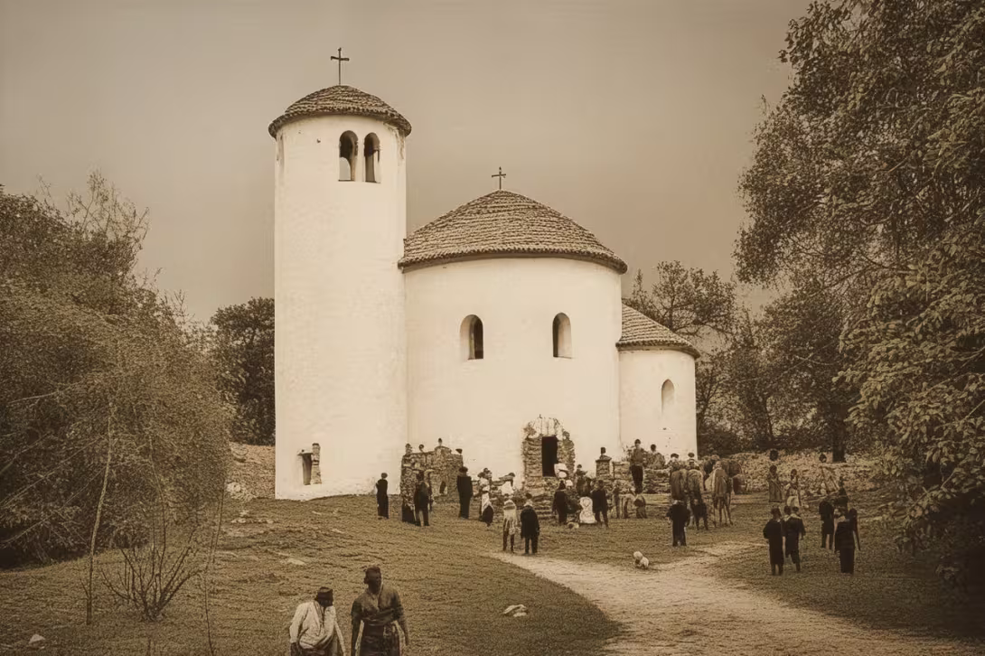 Historická podoba – Rotunda svatého Jiří