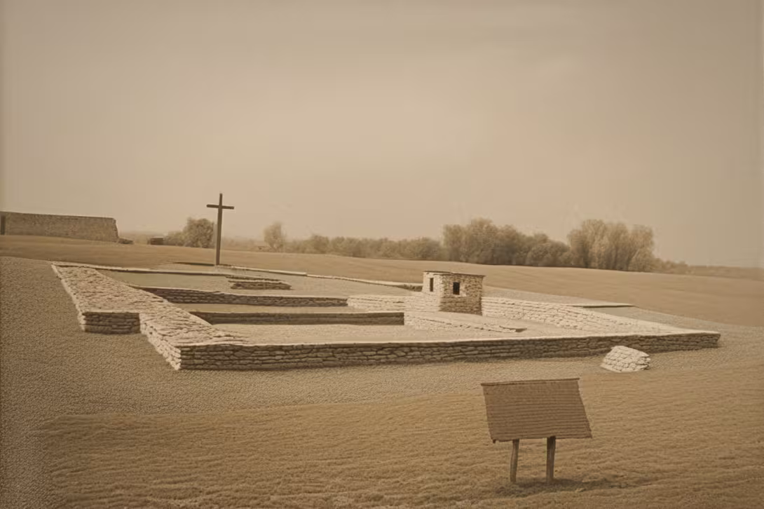 Historická podoba – strážní pahorek Kuchyňka