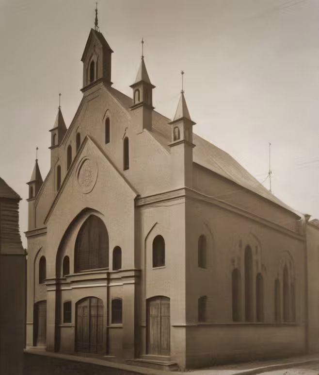 Historická podoba – Synagoga v Pelhřimově