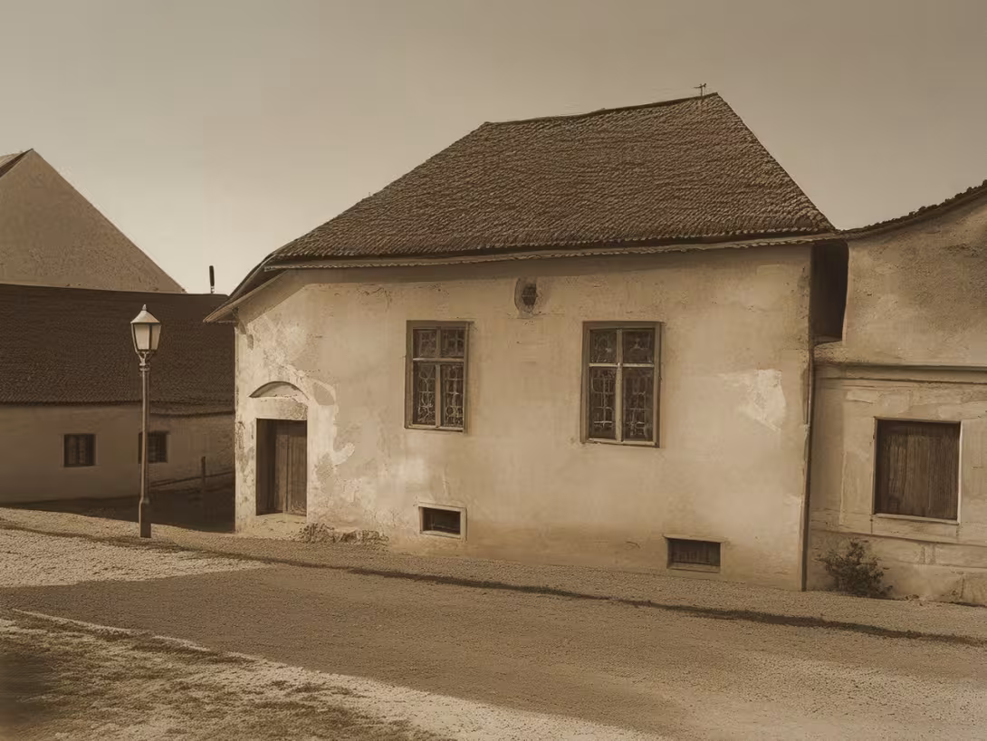 Historická podoba – Synagoga v Rabí