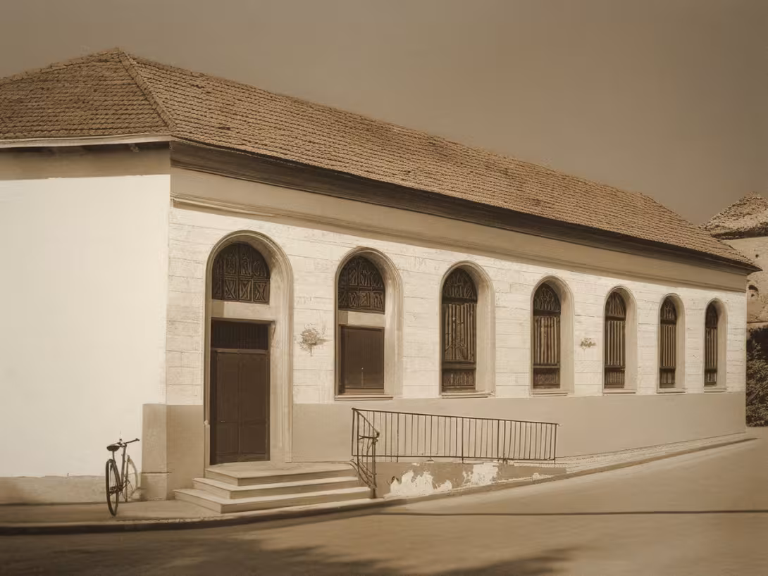 Historická podoba – synagoga ve Veselí nad Moravou