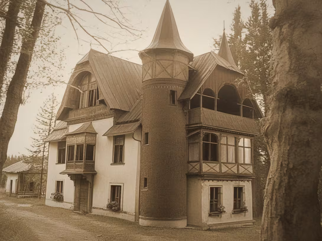 Historická podoba – Vila na samotě Karlov