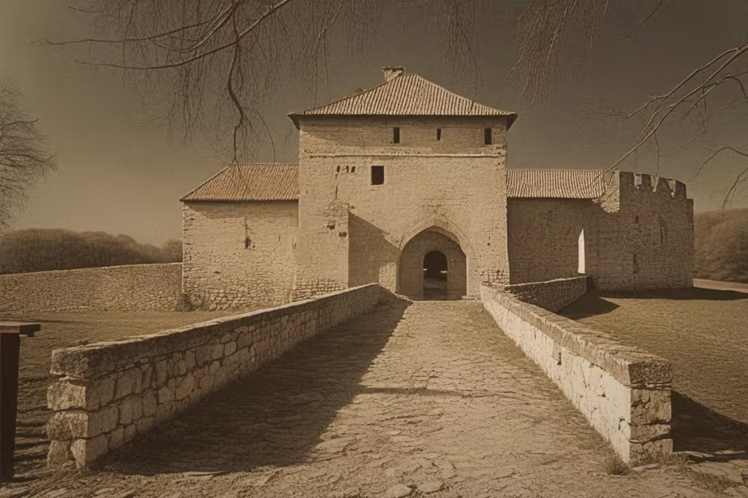 Historická podoba – vodní hrad Lipý