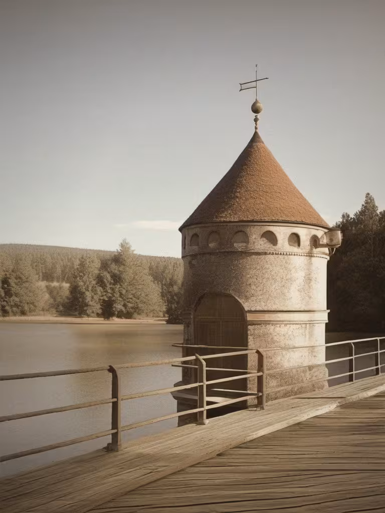 Historická podoba – Vodní nádrž Harcov