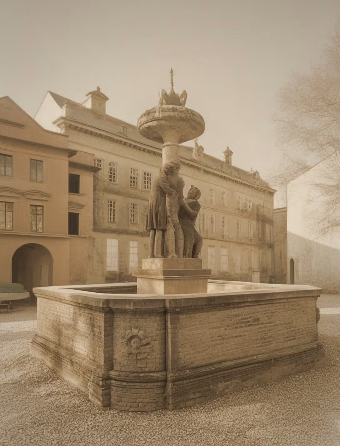 Historická podoba – Wimmerova kašna