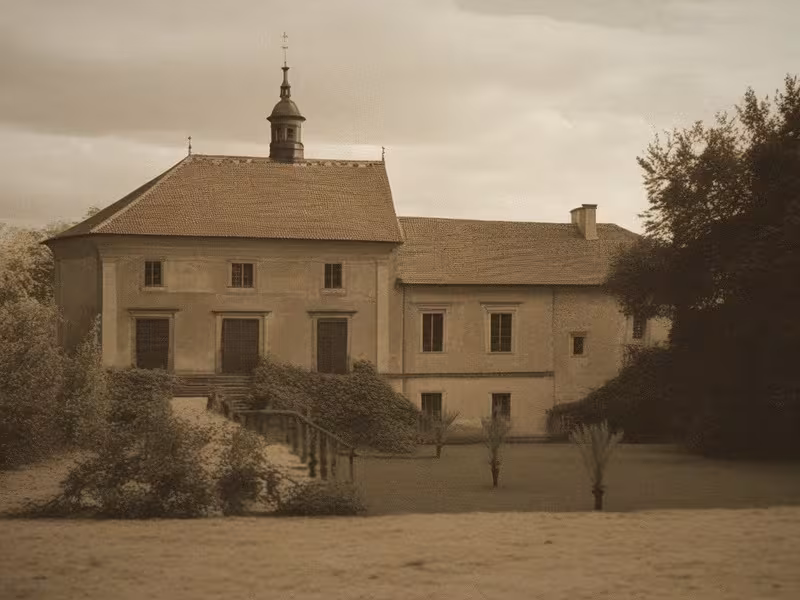 Historická podoba – Zámek Újezd