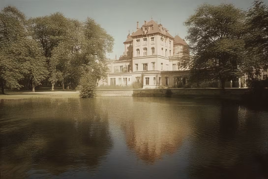 Historická podoba – Zámek Chvalkovice