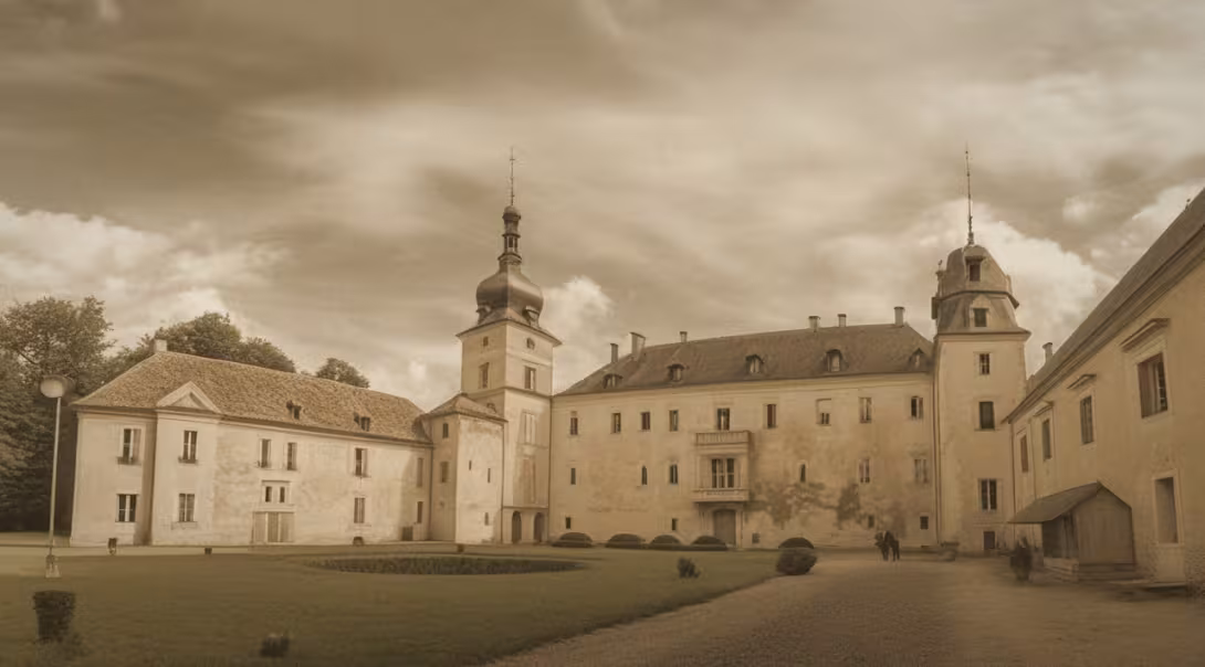 Historická podoba – zámek Doksy