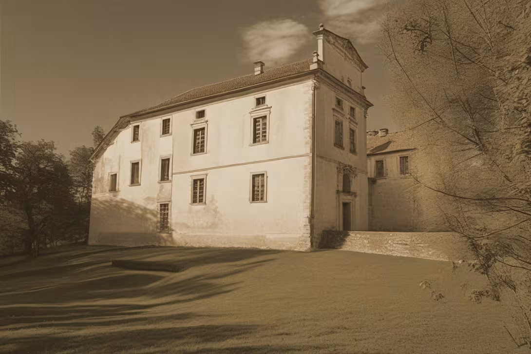Wygląd historyczny – zámek Dolní Přím
