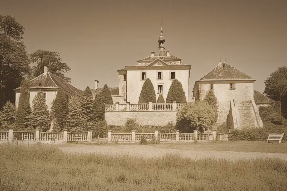Historická podoba – zámek Jičíněves