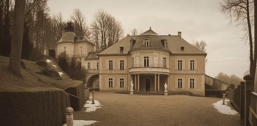 Historická podoba – zámek Kněžice (Petrovice u Sušice)