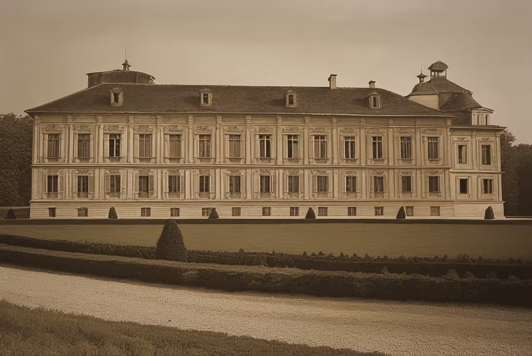 Historická podoba – zámek Kravaře