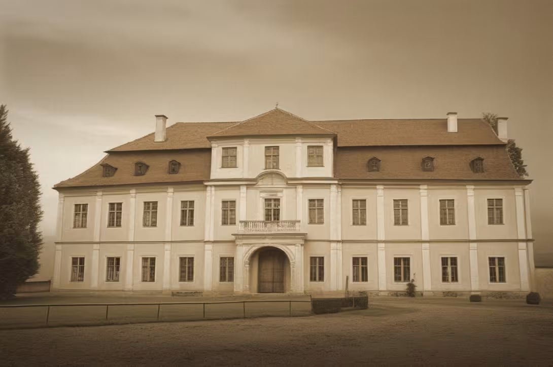 Historická podoba – zámek Libočany